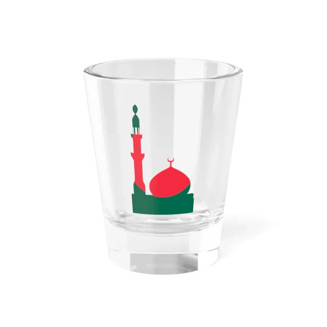 বলদশর পতকয মসজদর পরতমরত (Bangladesh) Shot Glass 1.5oz 1.5oz - Go Mug Yourself