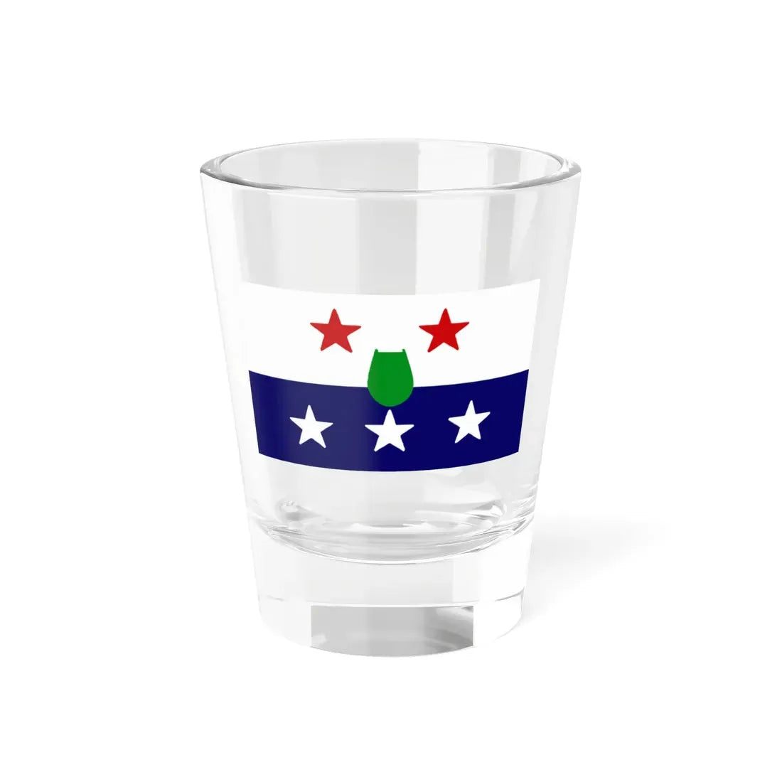 বকলপধর বলদশর পতক (Bangladesh) Shot Glass 1.5oz 1.5oz - Go Mug Yourself