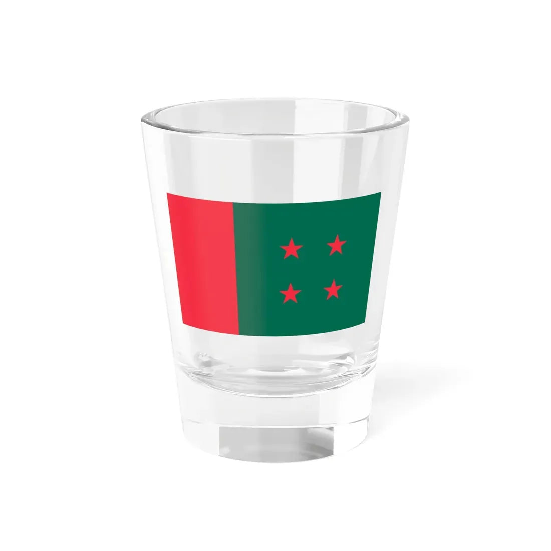 বলদশ আওযম লগর পতক (Bangladesh) Shot Glass 1.5oz 1.5oz - Go Mug Yourself