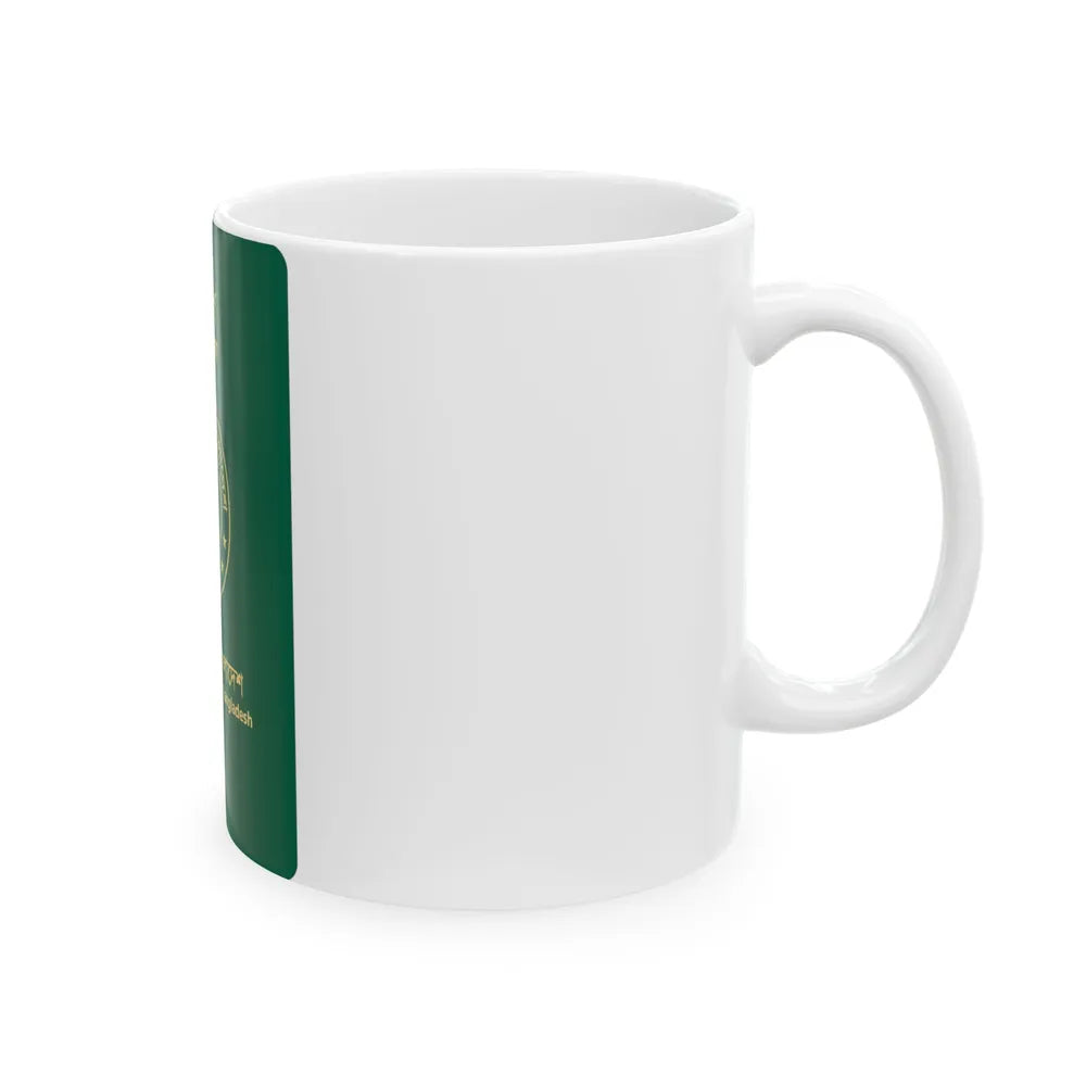 Bangladeshi E-Passport - White Coffee Mug-Go Mug Yourself