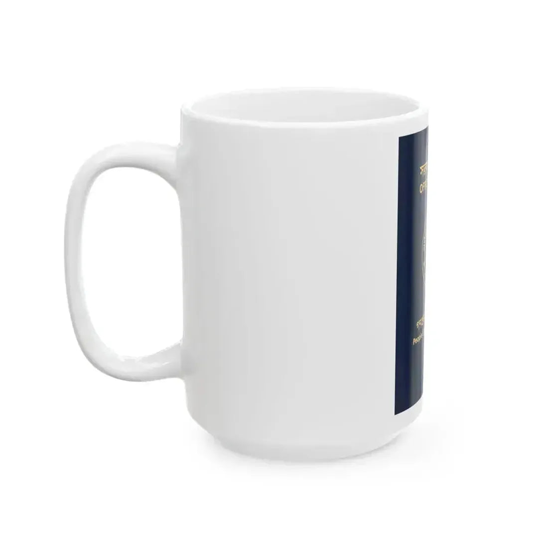 Bangladeshi Official Passport - White Coffee Mug - Go Mug Yourself