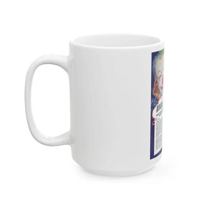 Banish advertisement,  Modern Romances, August 1937 - White Coffee Mug - Go Mug Yourself