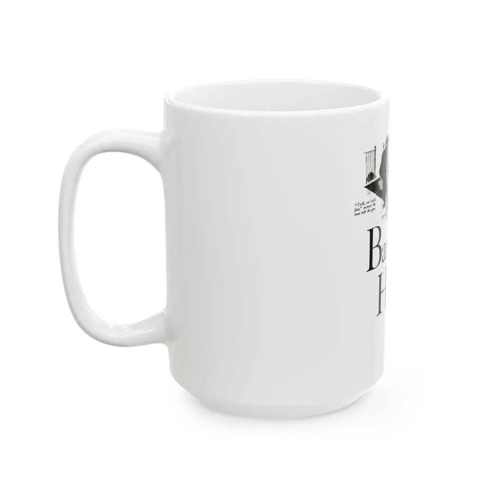 Bank Holdup (1), Cosmopolitan, January 1934 - White Coffee Mug - Go Mug Yourself