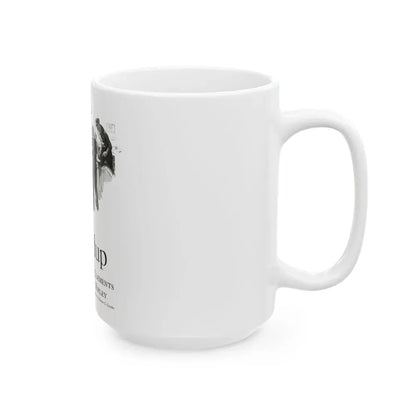 Bank Holdup (1), Cosmopolitan, January 1934 - White Coffee Mug - Go Mug Yourself
