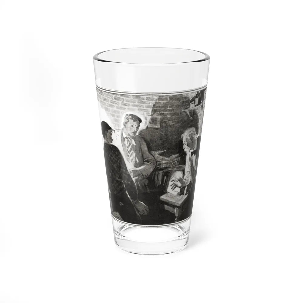 Bank Holdup (2), Cosmopolitan, January 1934 (Magazine Illustration) Pint Glass 16oz-16oz-Go Mug Yourself