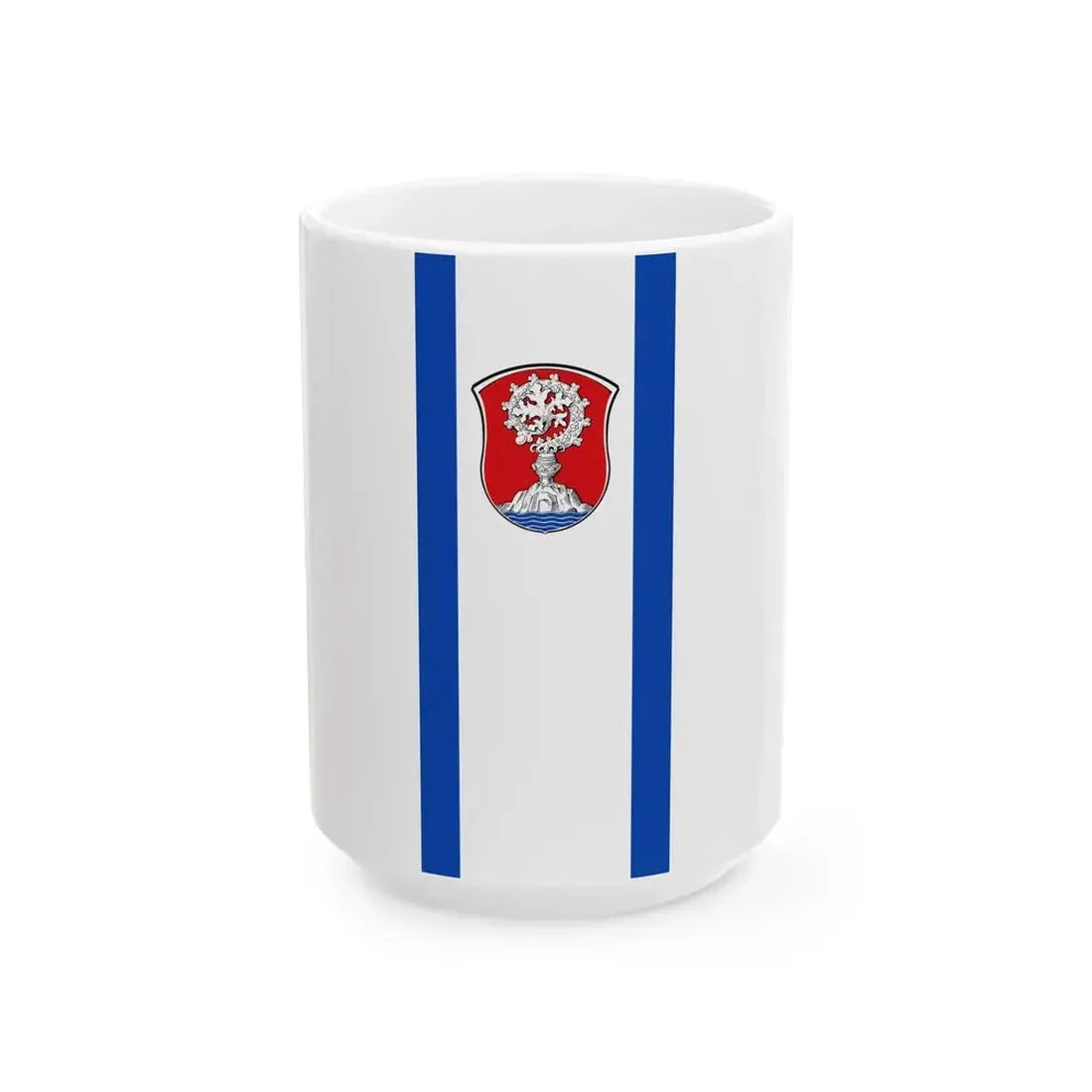 Banner Abtsteinach (Germany) White Coffee Mug 15oz - Go Mug Yourself