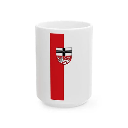 Banner Adenau variant (Germany) White Coffee Mug 15oz - Go Mug Yourself
