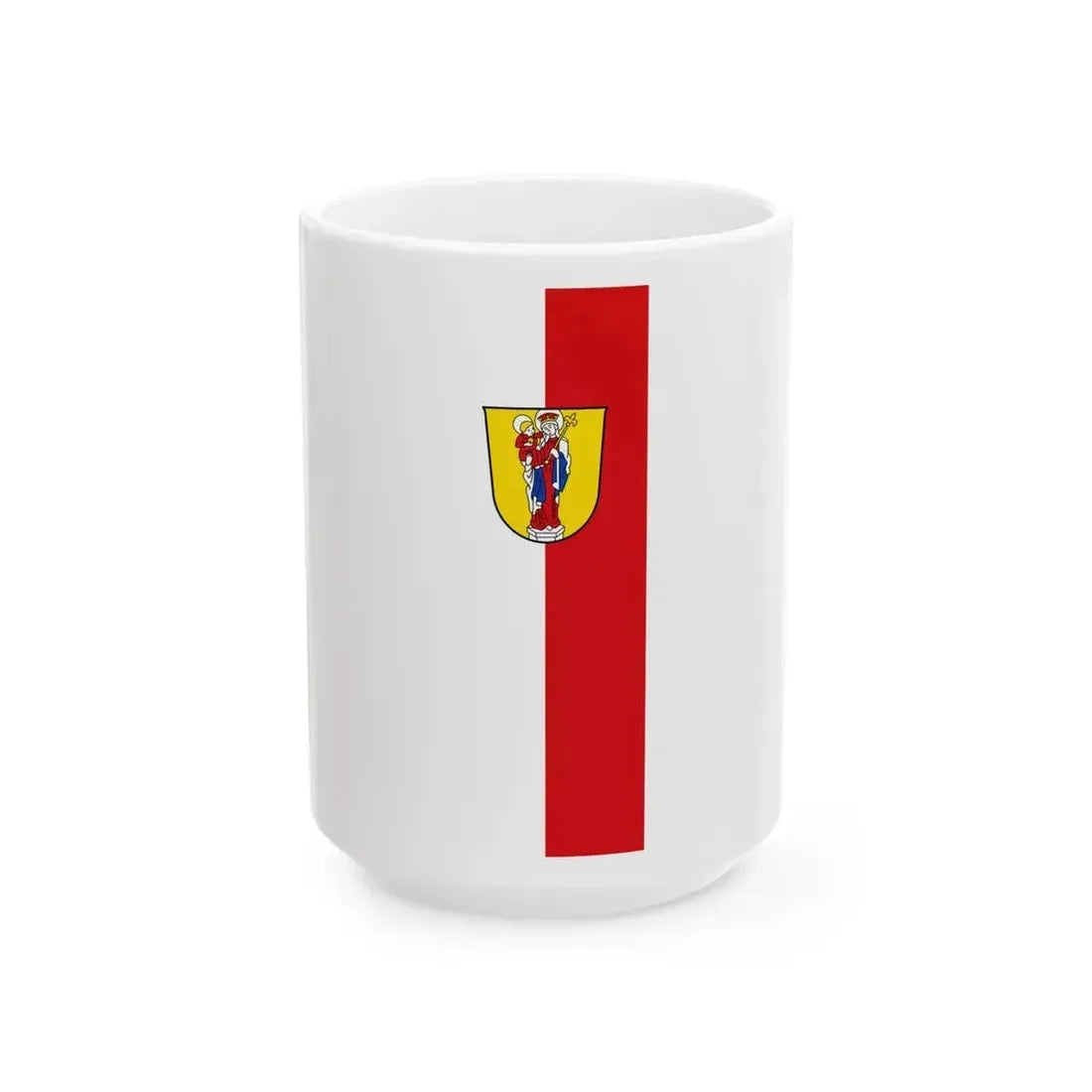 Banner Altoetting (Germany) White Coffee Mug 15oz - Go Mug Yourself