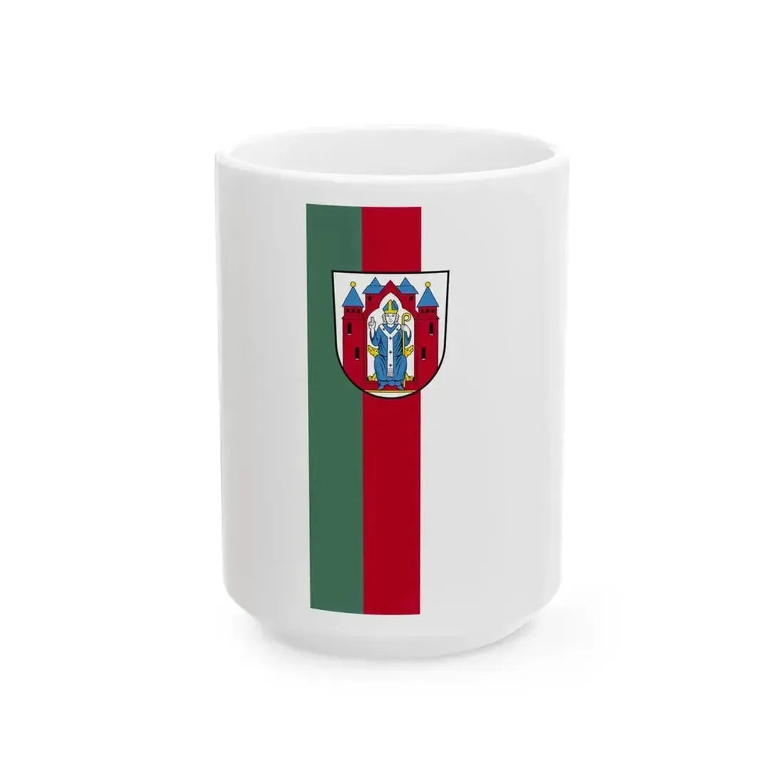 Banner Aschaffenburg (Germany) White Coffee Mug 15oz - Go Mug Yourself