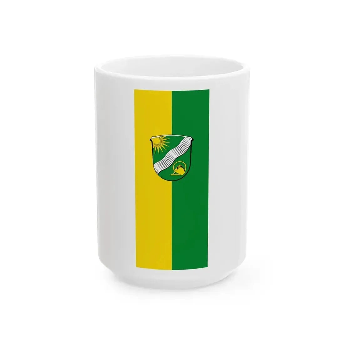 Banner Bad Endbach (Germany) White Coffee Mug 15oz - Go Mug Yourself