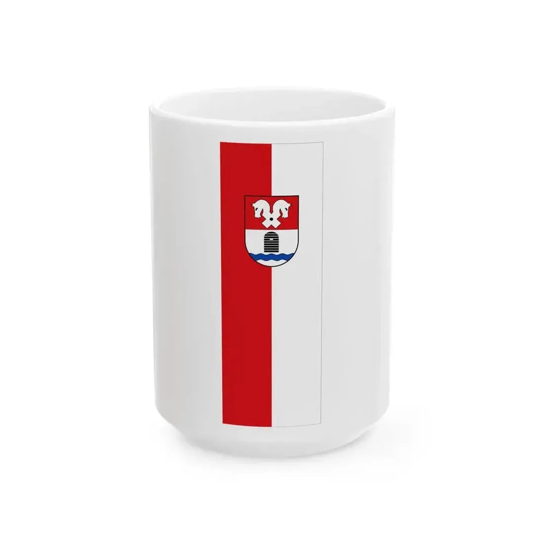 Banner Bad Fallingbostel (Germany) White Coffee Mug 15oz - Go Mug Yourself