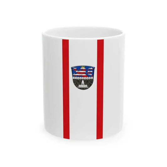Banner Bad Nauheim (Germany) White Coffee Mug 11oz - Go Mug Yourself