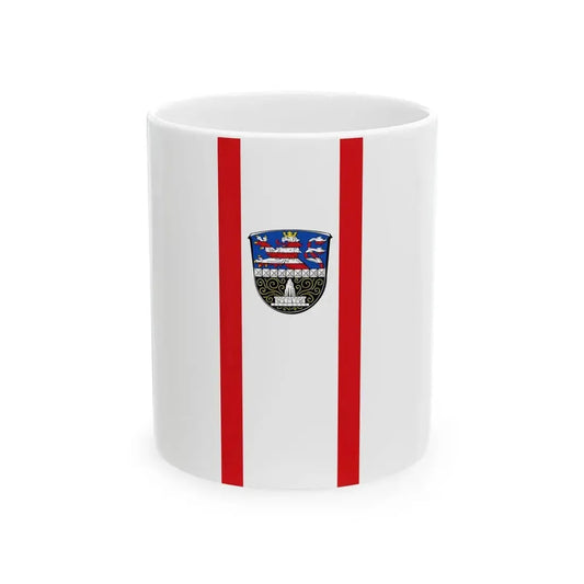 Banner Bad Nauheim (Germany) White Coffee Mug 11oz - Go Mug Yourself