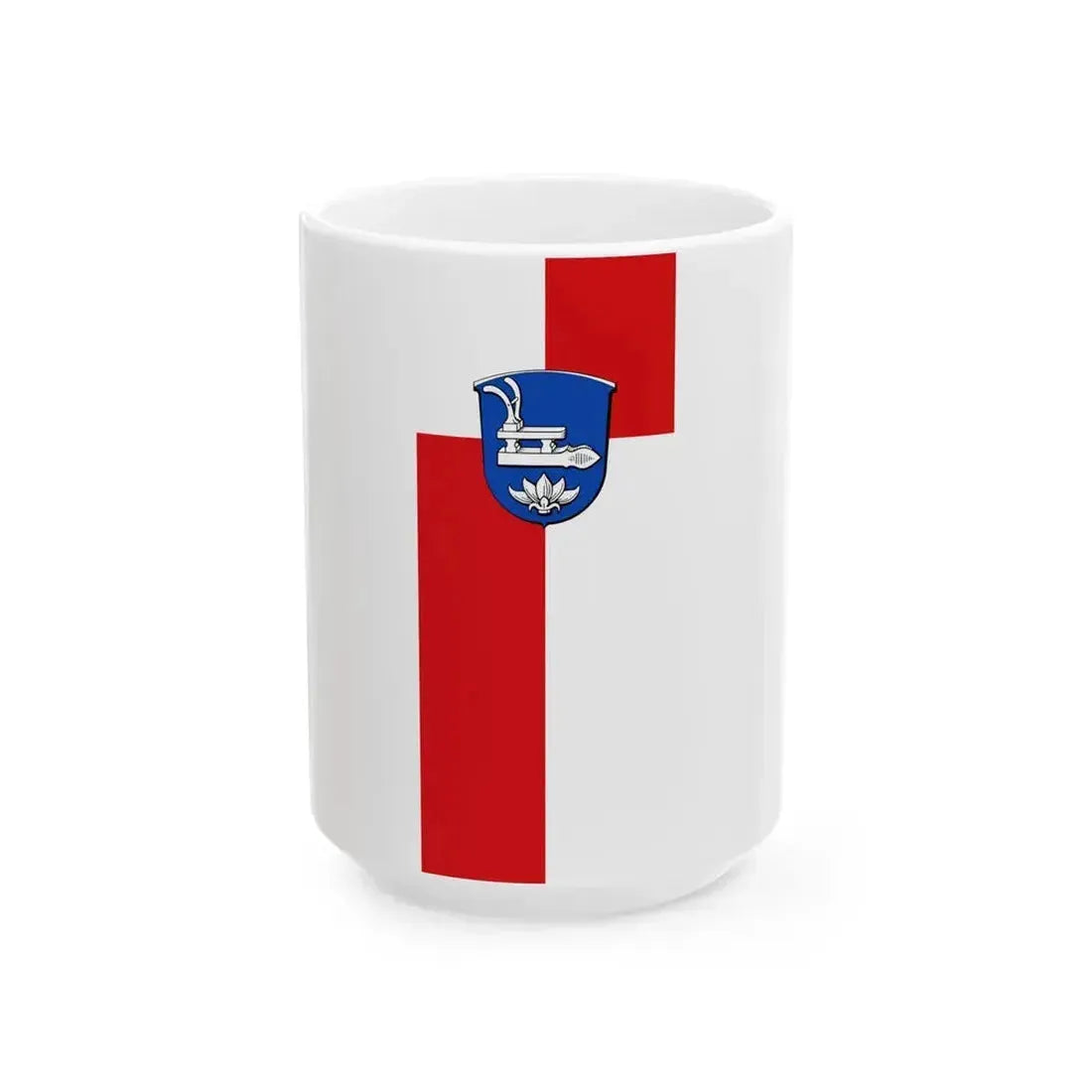 Banner Biblis (Germany) White Coffee Mug 15oz - Go Mug Yourself
