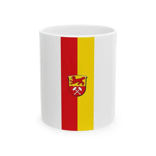 Banner Bieber Biebergemuend (Germany) White Coffee Mug 11oz - Go Mug Yourself
