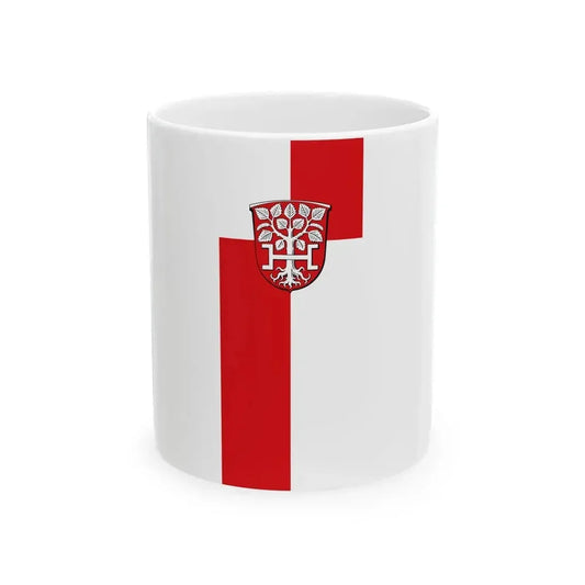 Banner Birkenau Odenwald (Germany) White Coffee Mug 11oz - Go Mug Yourself