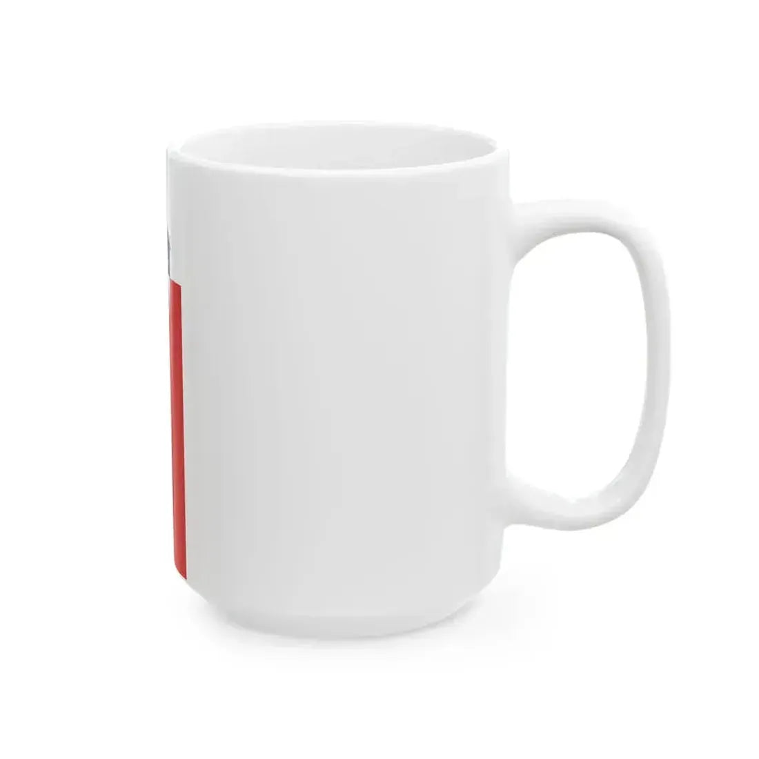Banner Bischofsheim Mainspitze (Germany) White Coffee Mug - Go Mug Yourself