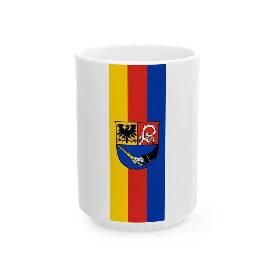 Banner Bischofshofen (Austria) White Coffee Mug 15oz - Go Mug Yourself