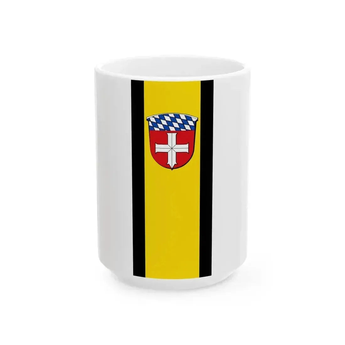 Banner Buerstadt (Germany) White Coffee Mug 15oz - Go Mug Yourself