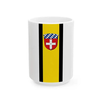 Banner Buerstadt (Germany) White Coffee Mug 15oz - Go Mug Yourself