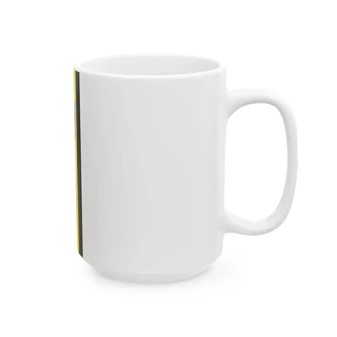 Banner Buerstadt (Germany) White Coffee Mug - Go Mug Yourself
