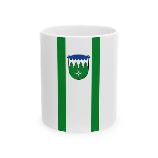 Banner Burgwald (Germany) White Coffee Mug 11oz - Go Mug Yourself