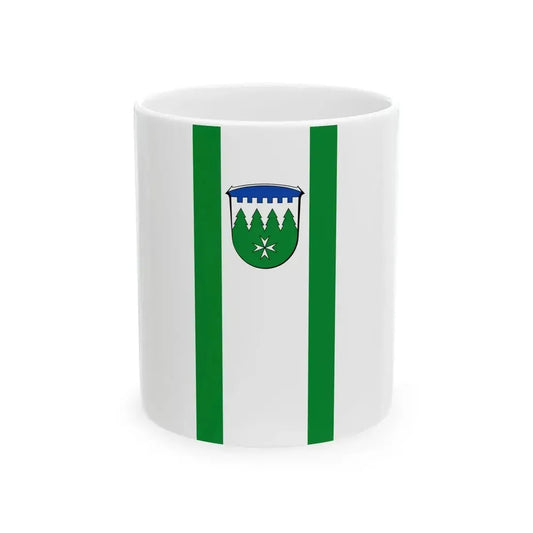 Banner Burgwald (Germany) White Coffee Mug 11oz - Go Mug Yourself
