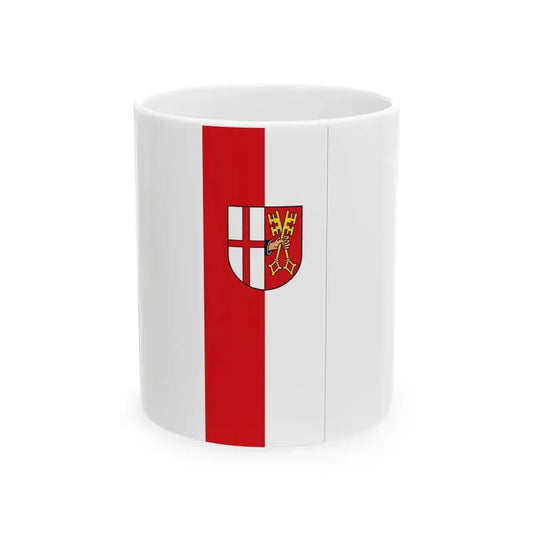 Banner Cochem (Germany) White Coffee Mug 11oz - Go Mug Yourself