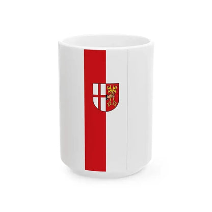 Banner Cochem (Germany) White Coffee Mug 15oz - Go Mug Yourself