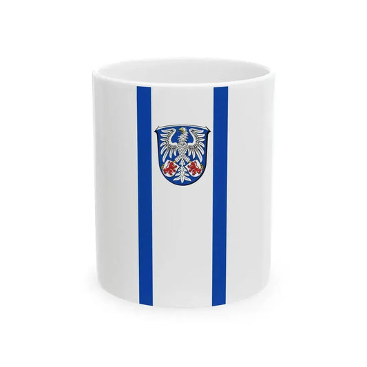 Banner Dautphetal (Germany) White Coffee Mug 11oz - Go Mug Yourself
