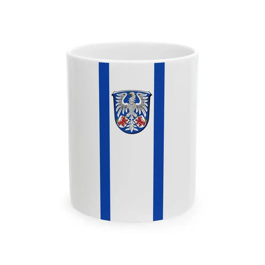 Banner Dautphetal (Germany) White Coffee Mug 11oz - Go Mug Yourself