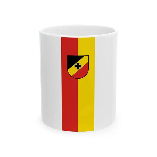 Banner Denkingen (Germany) White Coffee Mug 11oz - Go Mug Yourself