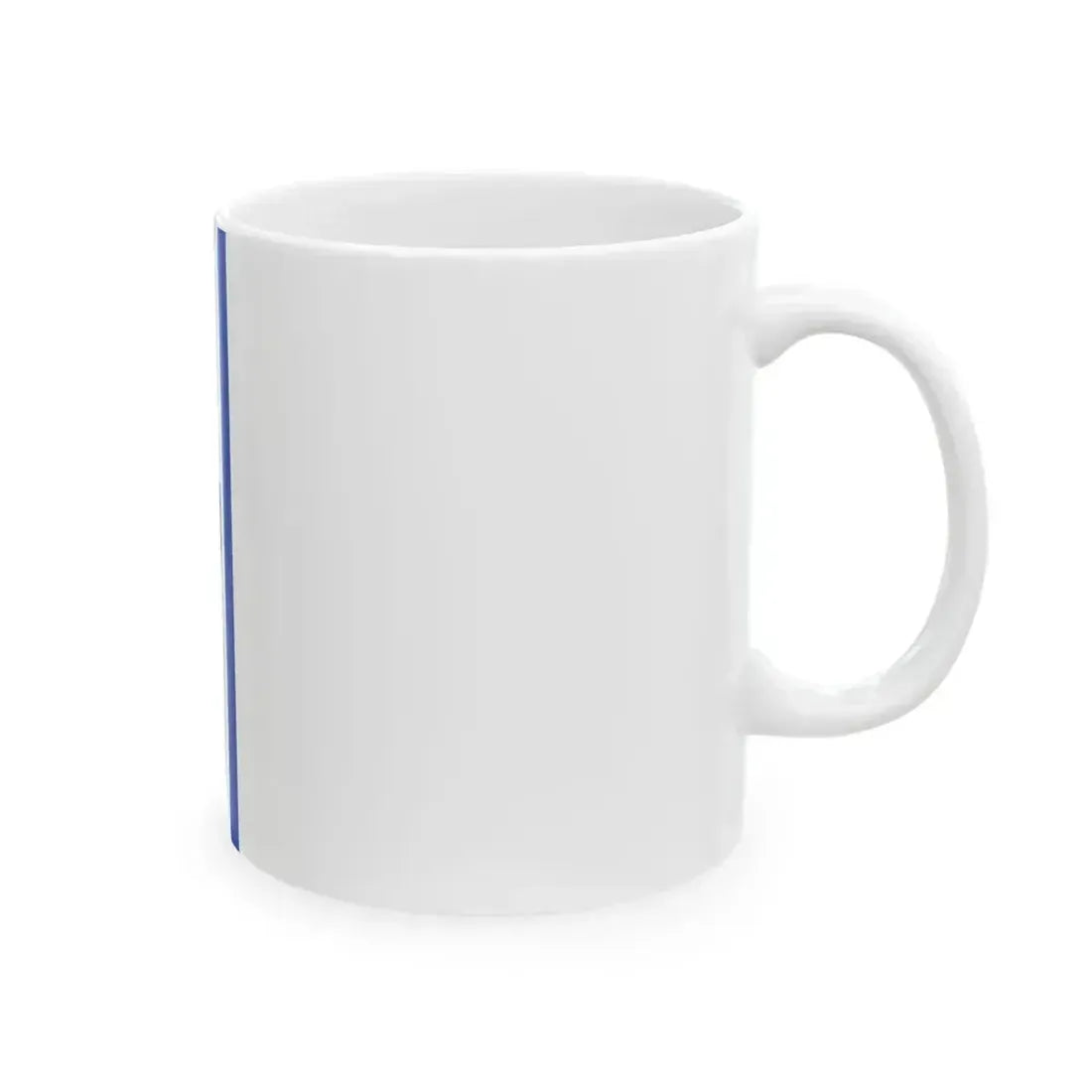 Banner der Gemeinde Petersberg Saalekreis (Germany) White Coffee Mug - Go Mug Yourself