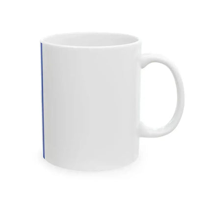 Banner der Gemeinde Petersberg Saalekreis (Germany) White Coffee Mug - Go Mug Yourself