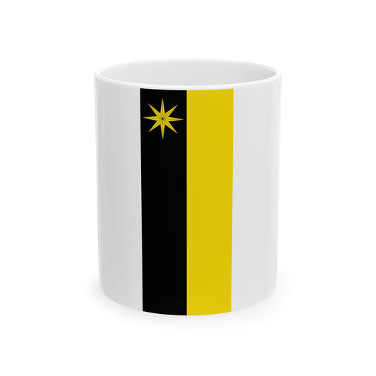 Banner der Stadt Bad Wildungen (Germany) White Coffee Mug-11oz-Go Mug Yourself