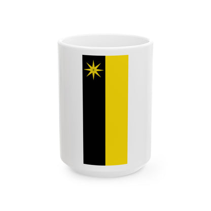 Banner der Stadt Bad Wildungen (Germany) White Coffee Mug-15oz-Go Mug Yourself