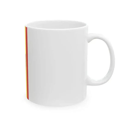 Banner der Stadt Forst Lausitz (Germany) White Coffee Mug - Go Mug Yourself
