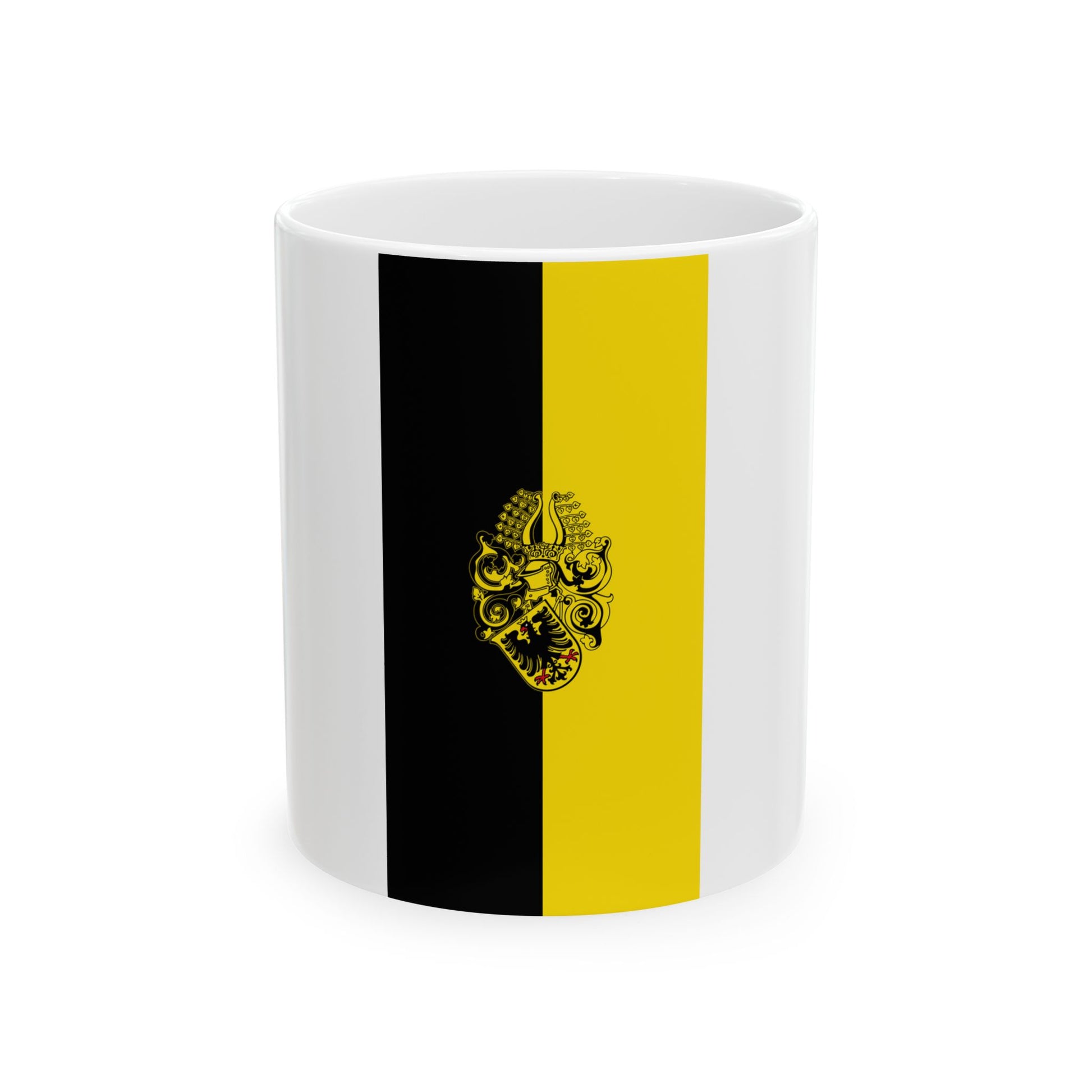 Banner der Stadt Nordhausen (Germany) White Coffee Mug-11oz-Go Mug Yourself