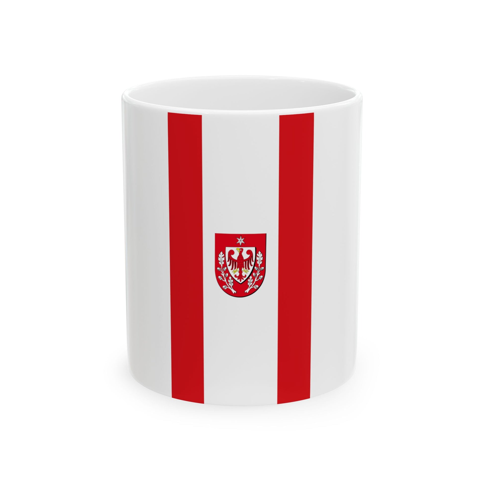 Banner der Stadt Teltow (Germany) White Coffee Mug-11oz-Go Mug Yourself
