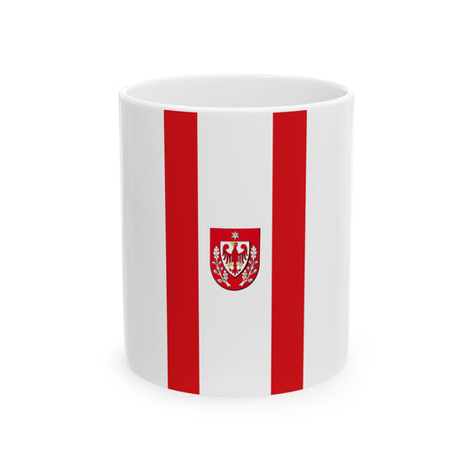 Banner der Stadt Teltow (Germany) White Coffee Mug-11oz-Go Mug Yourself