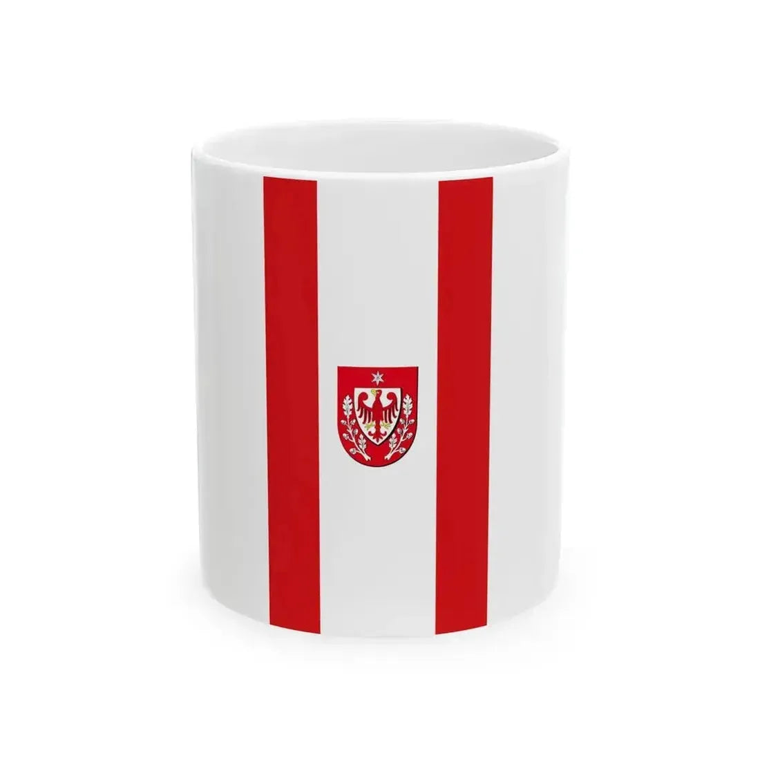 Banner der Stadt Teltow (Germany) White Coffee Mug 11oz - Go Mug Yourself