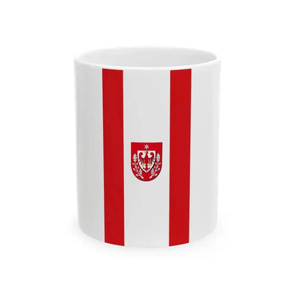 Banner der Stadt Teltow (Germany) White Coffee Mug 11oz - Go Mug Yourself