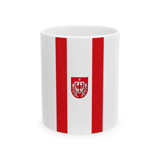 Banner der Stadt Teltow (Germany) White Coffee Mug 11oz - Go Mug Yourself