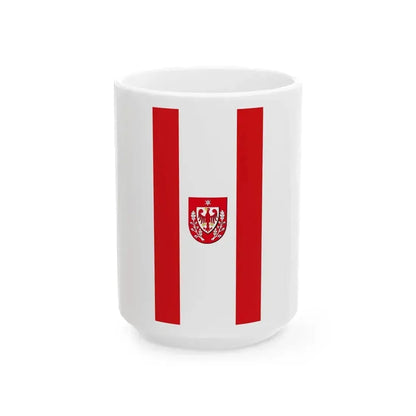 Banner der Stadt Teltow (Germany) White Coffee Mug 15oz - Go Mug Yourself