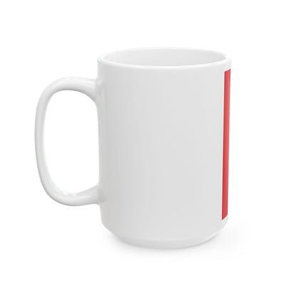 Banner der Stadt Teltow (Germany) White Coffee Mug-Go Mug Yourself