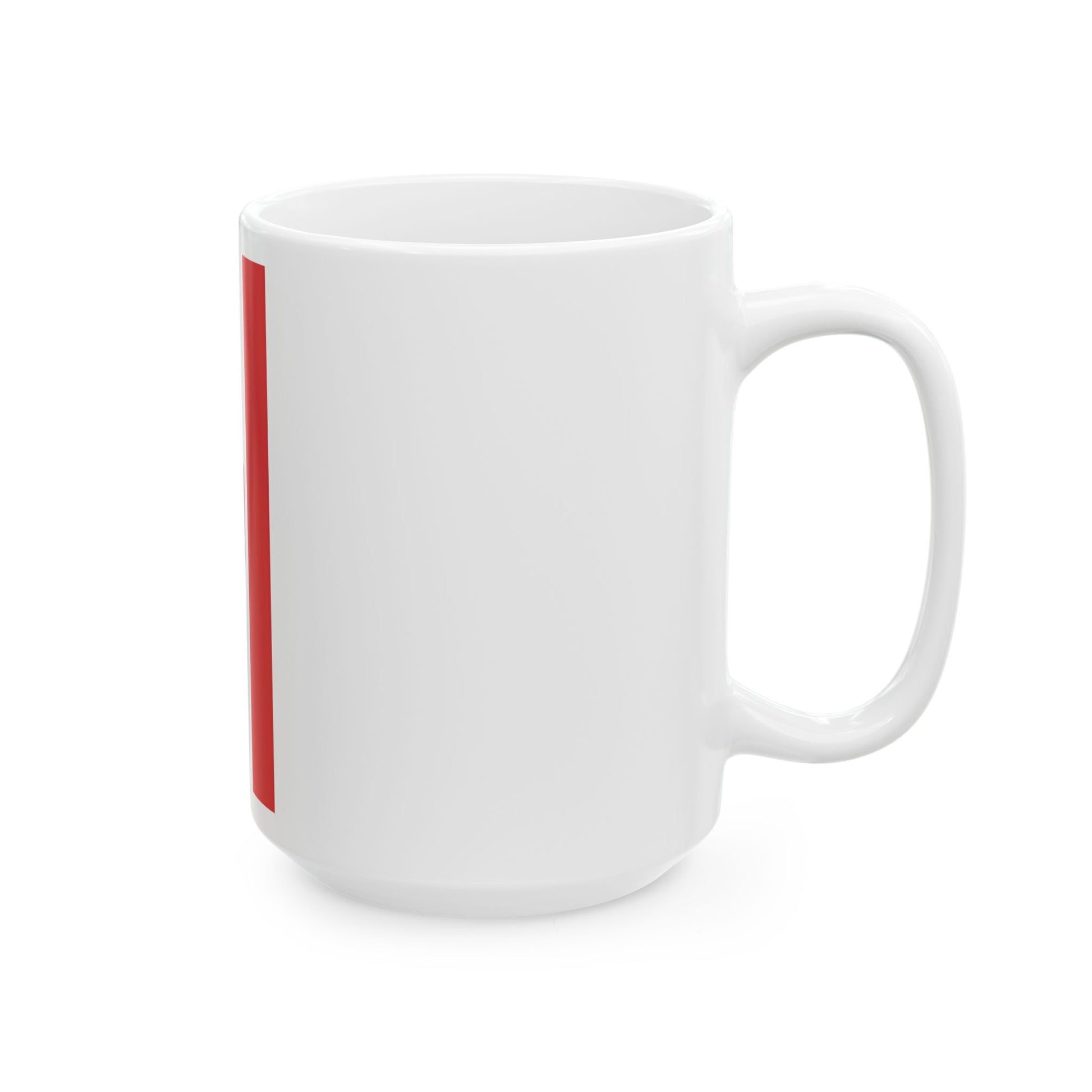 Banner der Stadt Teltow (Germany) White Coffee Mug-Go Mug Yourself