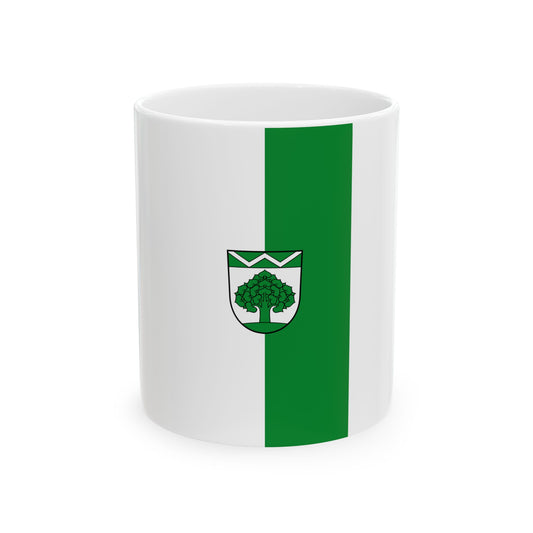 Banner der Stadt Werneuchen (Germany) White Coffee Mug-11oz-Go Mug Yourself