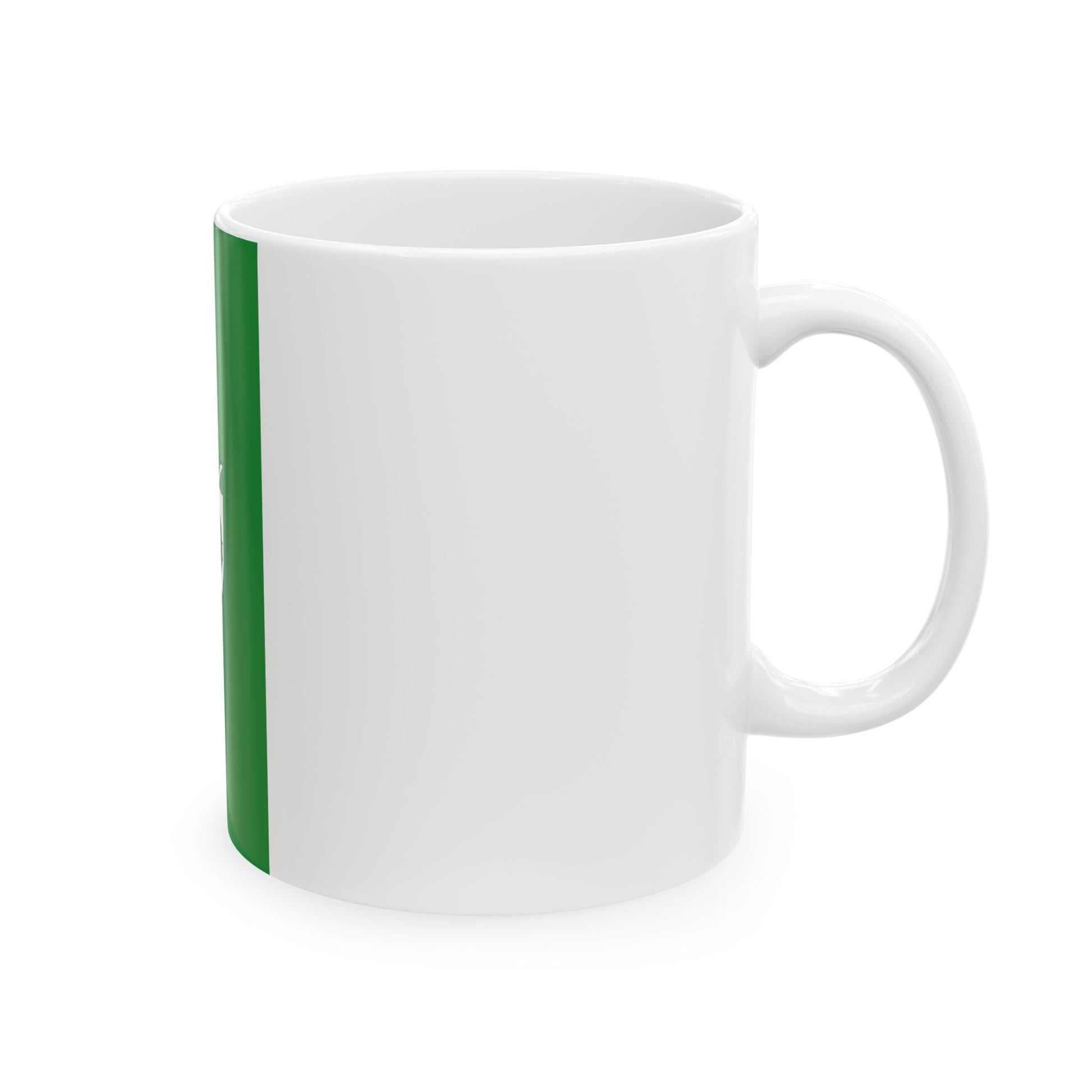 Banner der Stadt Werneuchen (Germany) White Coffee Mug-Go Mug Yourself
