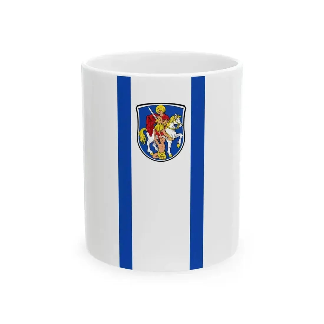 Banner Dieburg (Germany) White Coffee Mug 11oz - Go Mug Yourself