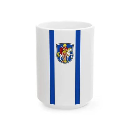 Banner Dieburg (Germany) White Coffee Mug 15oz - Go Mug Yourself